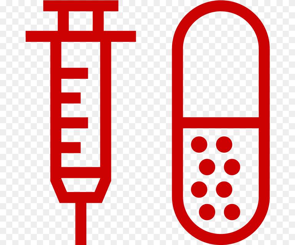 Syringe And Pill Icon Drug Pipeline Icon Transparent Needle And Pill Clipart, Electronics, Phone Free Png Download