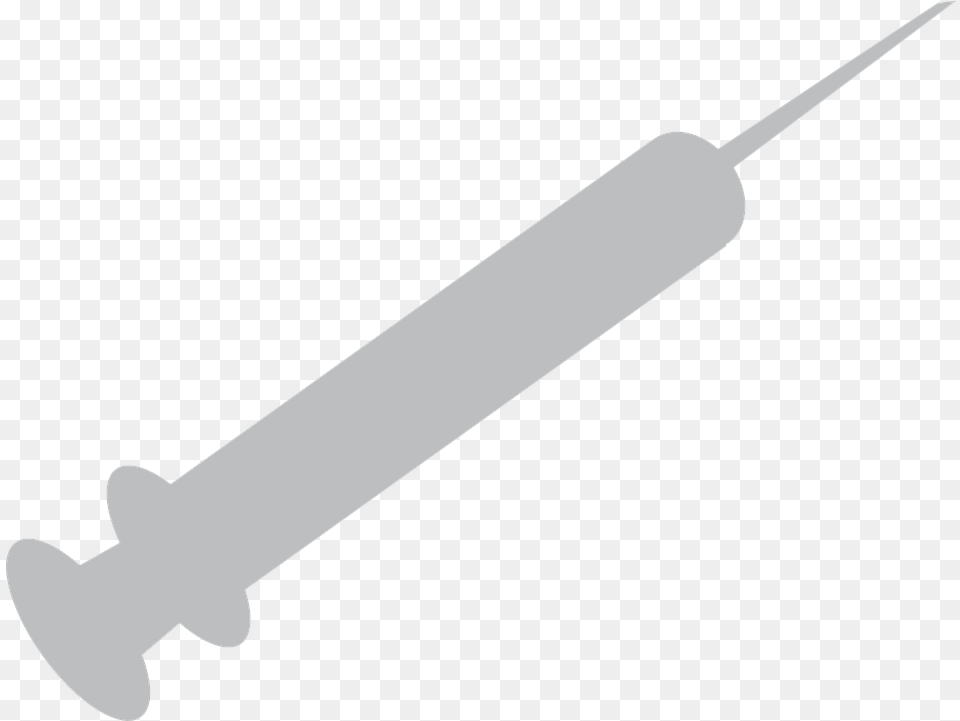 Syringe Black And White White Needle, Injection Png