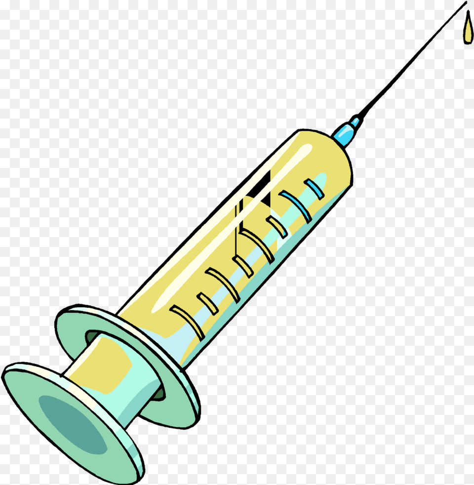 Syringe Cartoon Clipart Injection Syringe Clipart, Dynamite, Weapon, Chart, Plot Png Image