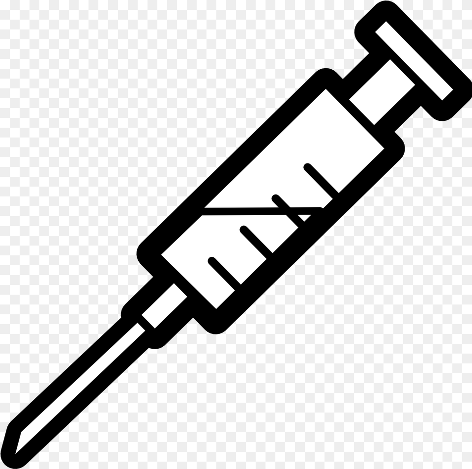 Syringe Hypodermic Needle Clip Art Syringe Clipart, Injection, Blade, Dagger, Knife Free Png