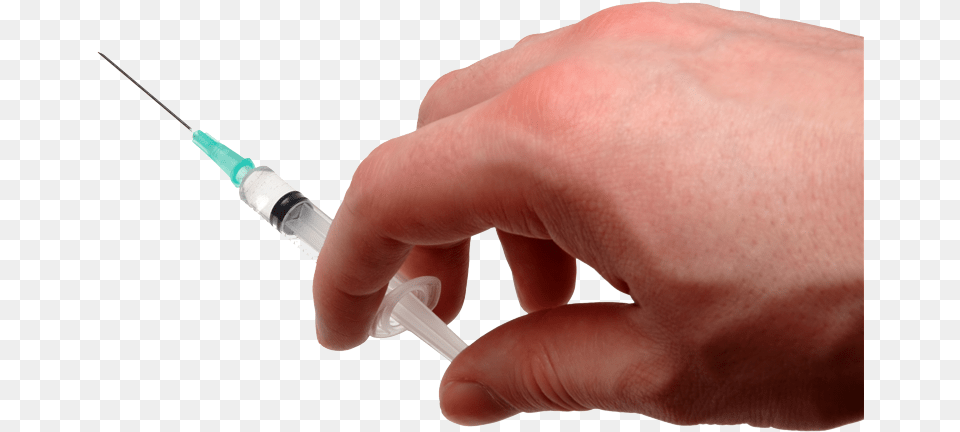 Syringe In Hand Syringe Hand, Injection, Device, Screwdriver, Tool Png