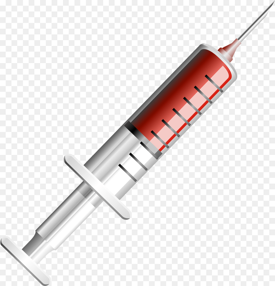 Syringe Injection Hypodermic Needle Syringe Clipart, Rocket, Weapon Free Png Download