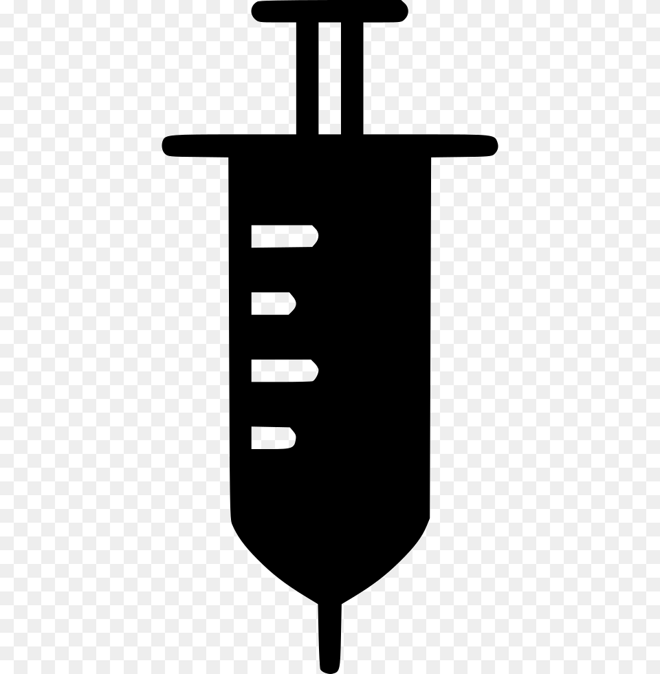 Syringe Medical Doctor Medic Hospital, Stencil, Sword, Weapon, Mailbox Free Png Download