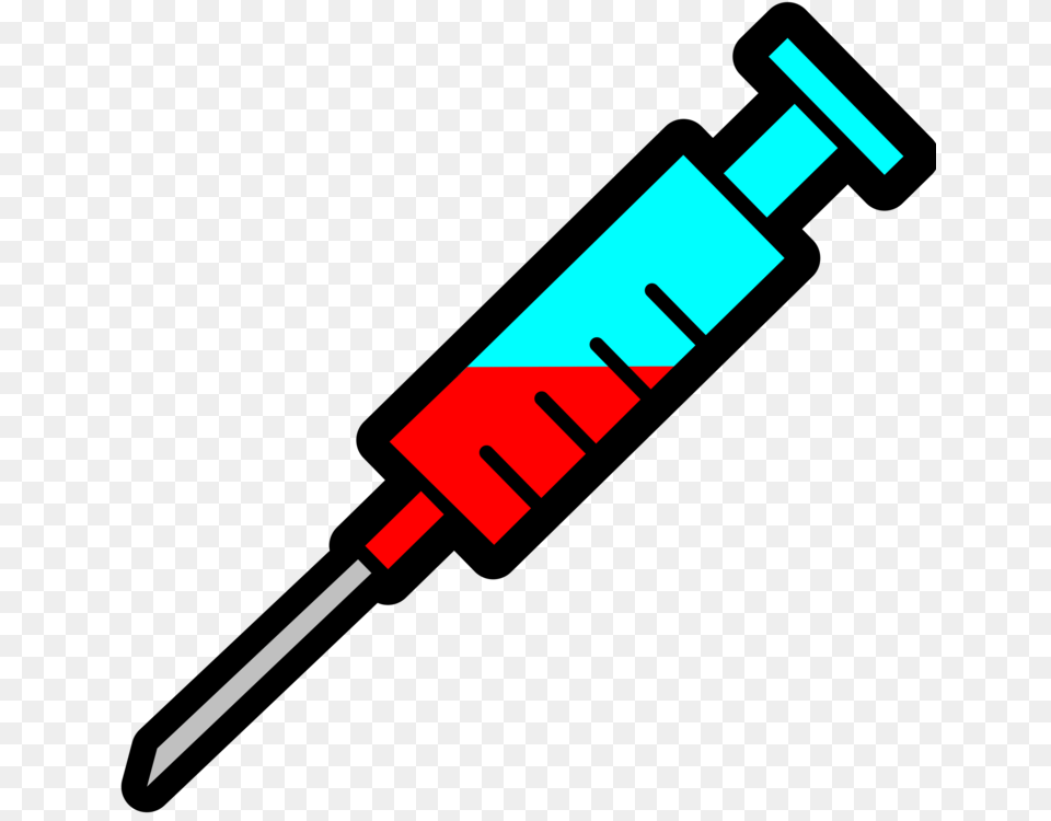 Syringe Medicine Injection Hypodermic Needle Venipuncture Free Png