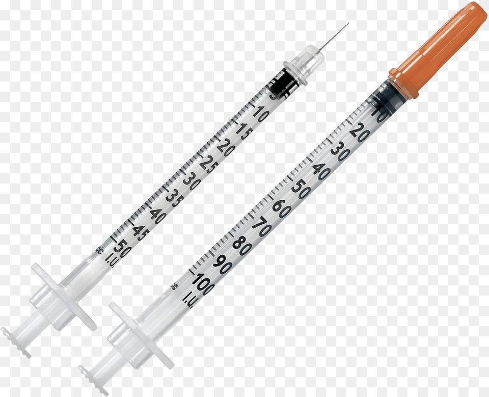 Syringe Needle Download Insulin Syringe Ml, Injection, Chart, Plot, Device Png Image