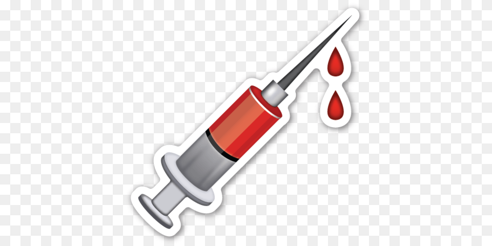 Syringe Smileys Emoji Emoji Stickers And Emoticon, Smoke Pipe, Injection Free Png Download