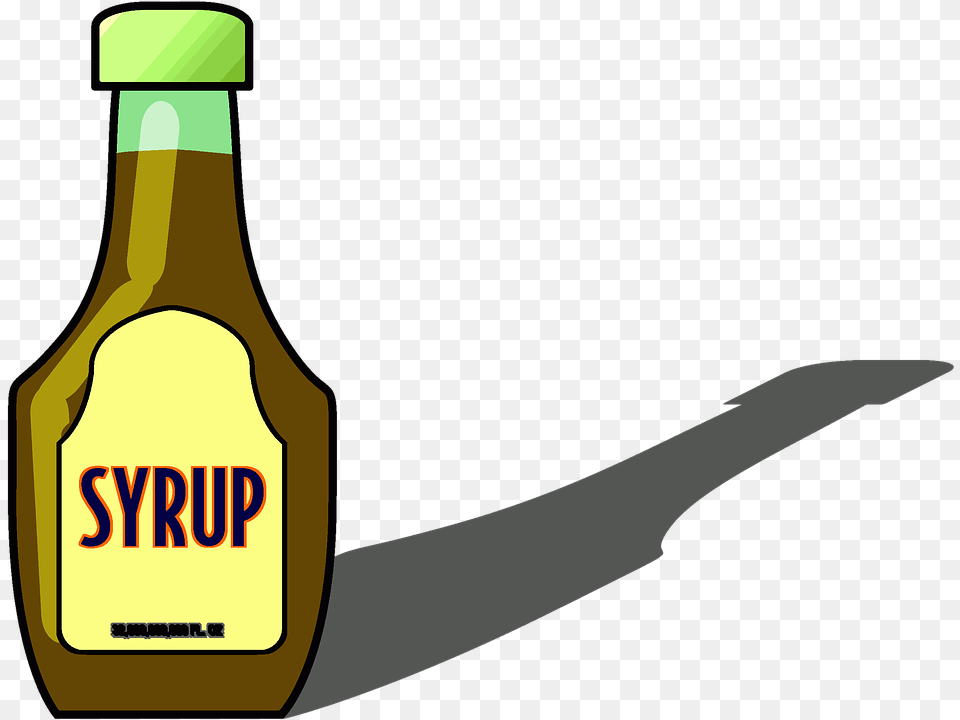 Syrup Clipart, Bottle, Alcohol, Beer, Beverage Png