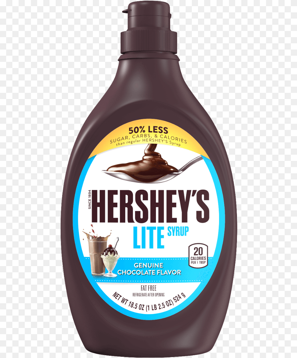 Syrup Clipart Hershey Hershey39s Chocolate Syrup, Food, Seasoning, Dessert, Bottle Free Png Download