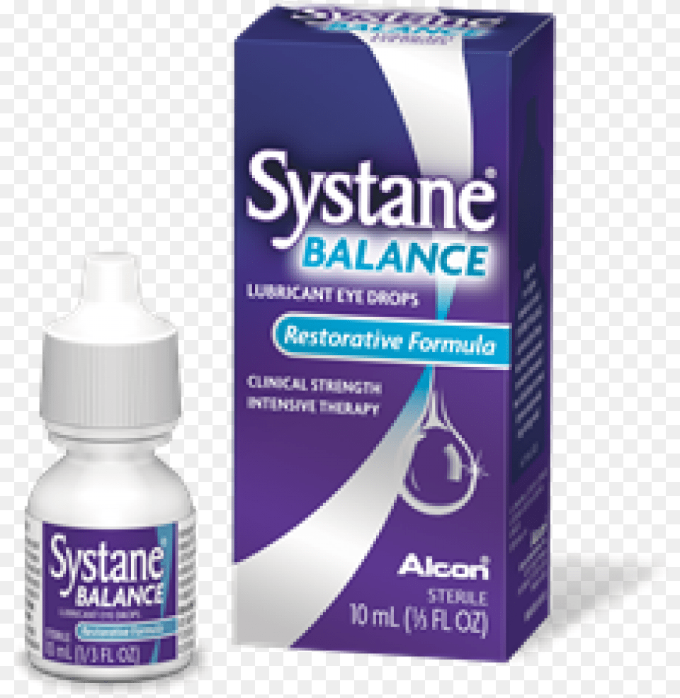Systane Balance Eye Drops 10ml Systane Ultra, Bottle Free Png Download