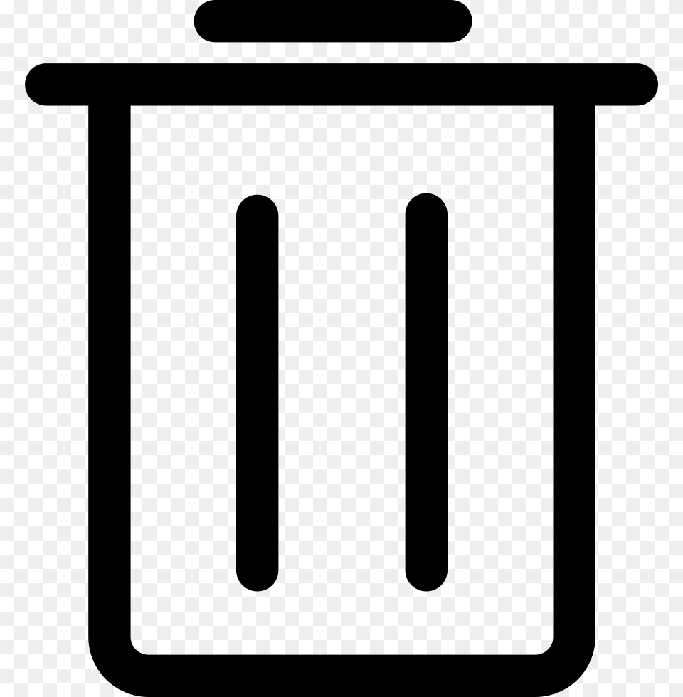 System Garbage Can Icon Download, Stencil, Jar, Symbol Png