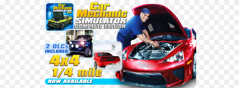 System Requirements Car Mechanic Simulator 2014 Pcmac, Adult, Transportation, Person, Man Free Transparent Png