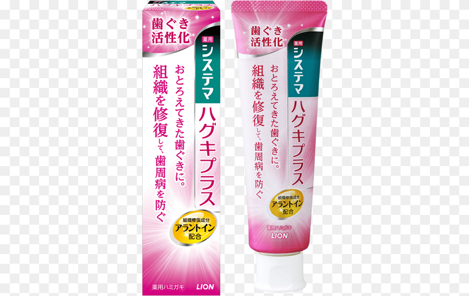 Systema Haguki Plus Toothpaste Ex 130gex, Bottle, Lotion, Shaker Free Transparent Png