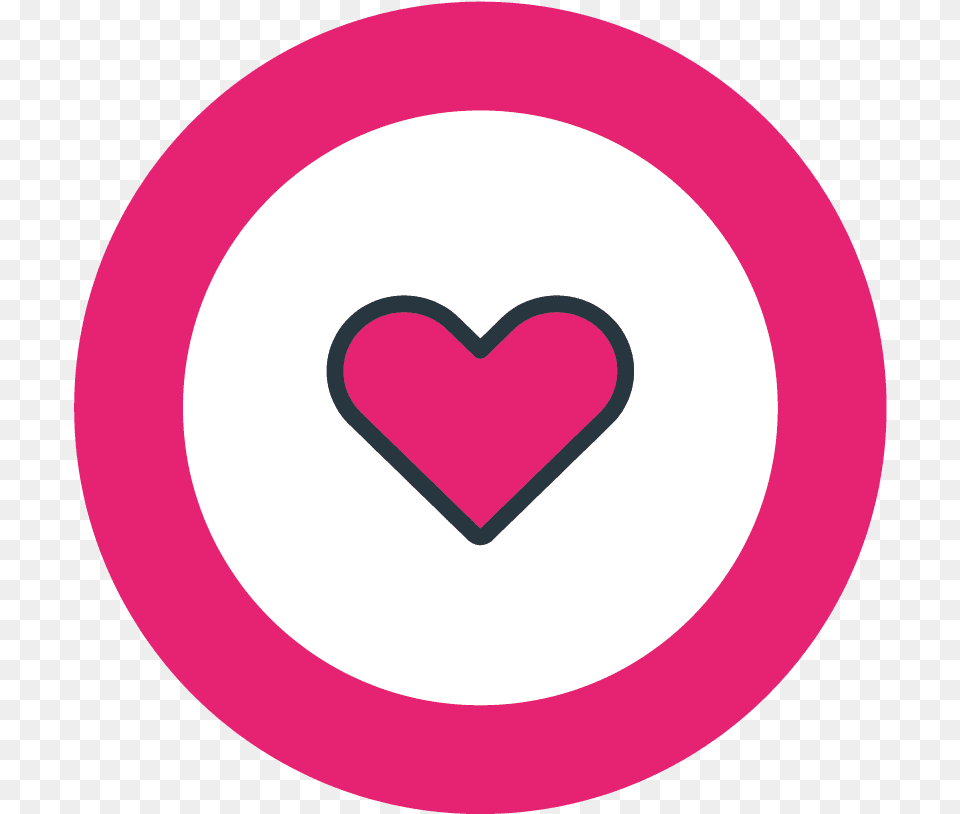 Systemyzed Timeline Icon Love Pink London Underground, Heart, Disk, Symbol Free Transparent Png