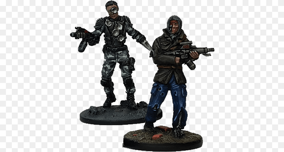 T 1000 And Infiltrator Pack From Terminator Genisys Figurine, Adult, Male, Man, Person Free Png Download