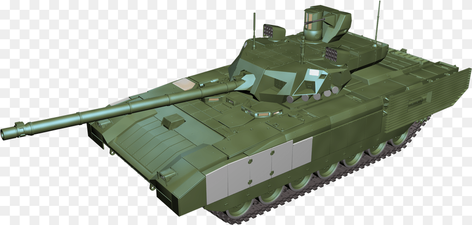 T 14 Armata Tank Perspective View Clipart Churchill Tank, Armored, Military, Transportation, Vehicle Free Png