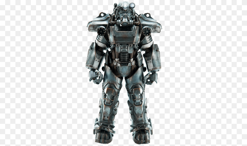 T 60 Power Armor Sixth Scale Figure T 60 Power Armor Fallout 4 Sixth Scale Figure, Robot, Motorcycle, Transportation, Vehicle Free Transparent Png