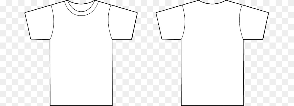 T High Quality Image V Neck T Shirt Layout, Clothing, T-shirt Free Png Download