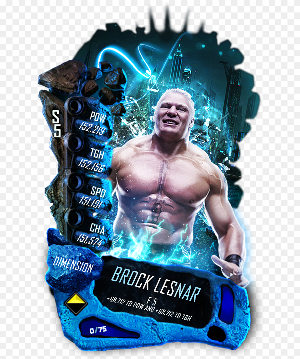 T I A N New Wwe Supercard Tier, Advertisement, Poster, Adult, Person Png