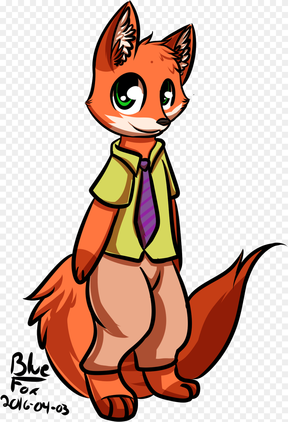 T Nick Wilde Drawing, Baby, Person, Book, Comics Free Png