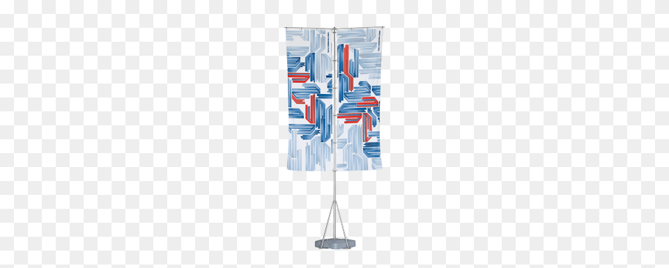 T Pole Basic Double Arm Flag Pole Arm, Lamp Free Png Download