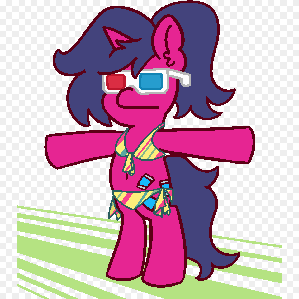 T Pose By Cartoon, Purple, Baby, Person Png Image
