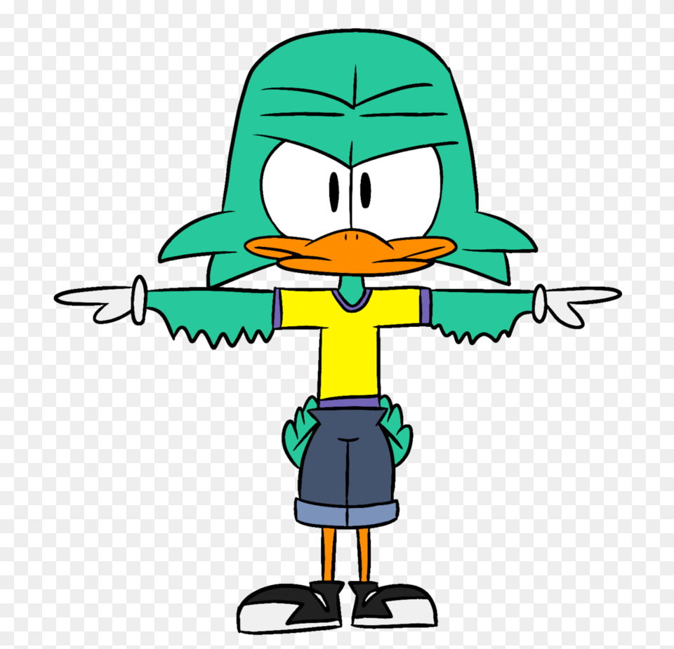 T Pose Duke, Cartoon, Person, Scarecrow Png Image