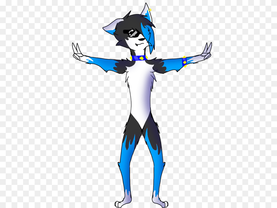 T Pose Wolfy, Adult, Person, Female, Woman Free Png Download