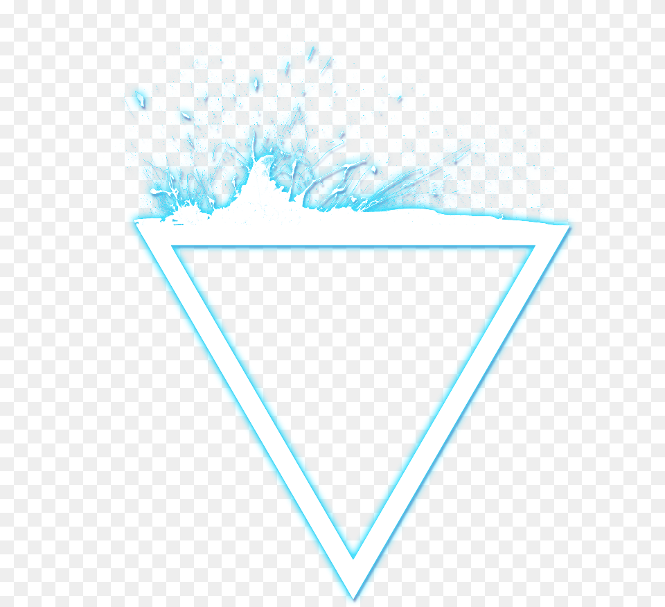 T R I A N G L E Triangle Neon Grunge Splatte Triangle Png Image