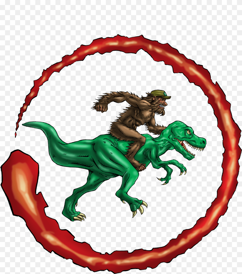 T Rex And Bigfoot, Adult, Female, Person, Woman Png