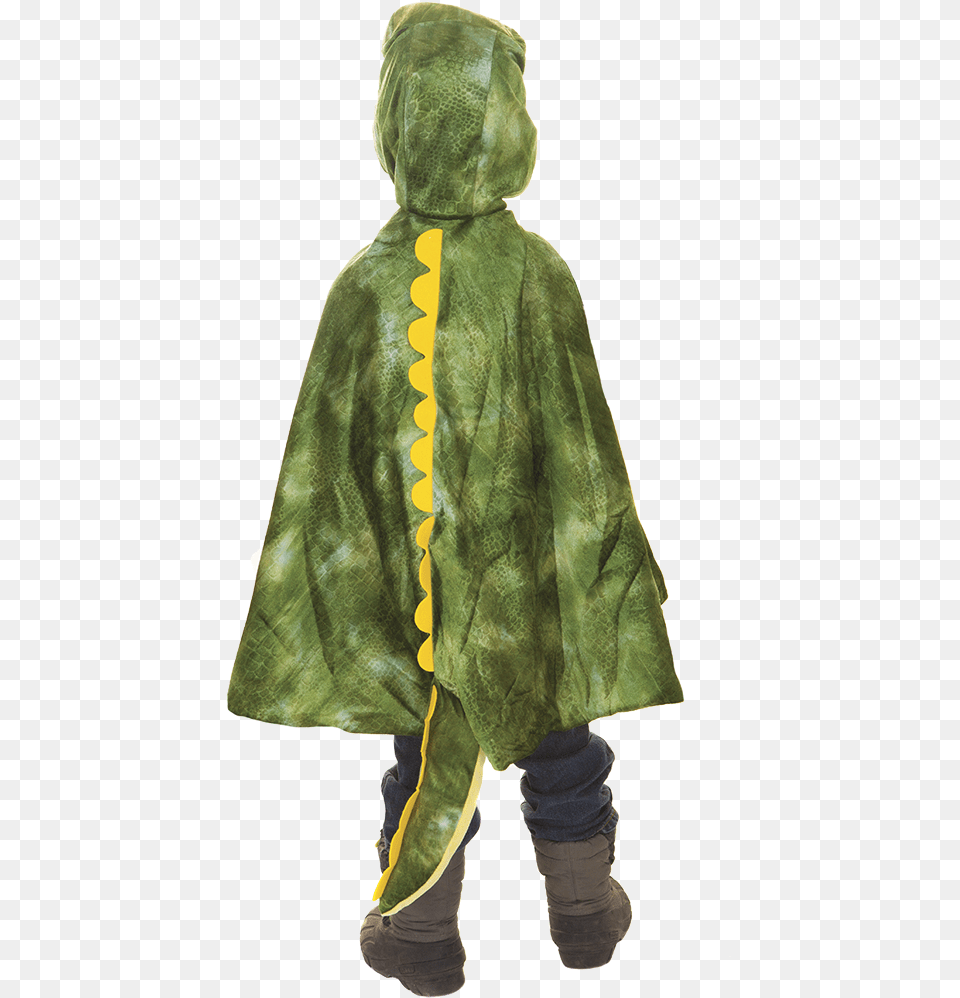 T Rex Cape Dinosaur, Fashion, Clothing, Coat, Person Free Png Download