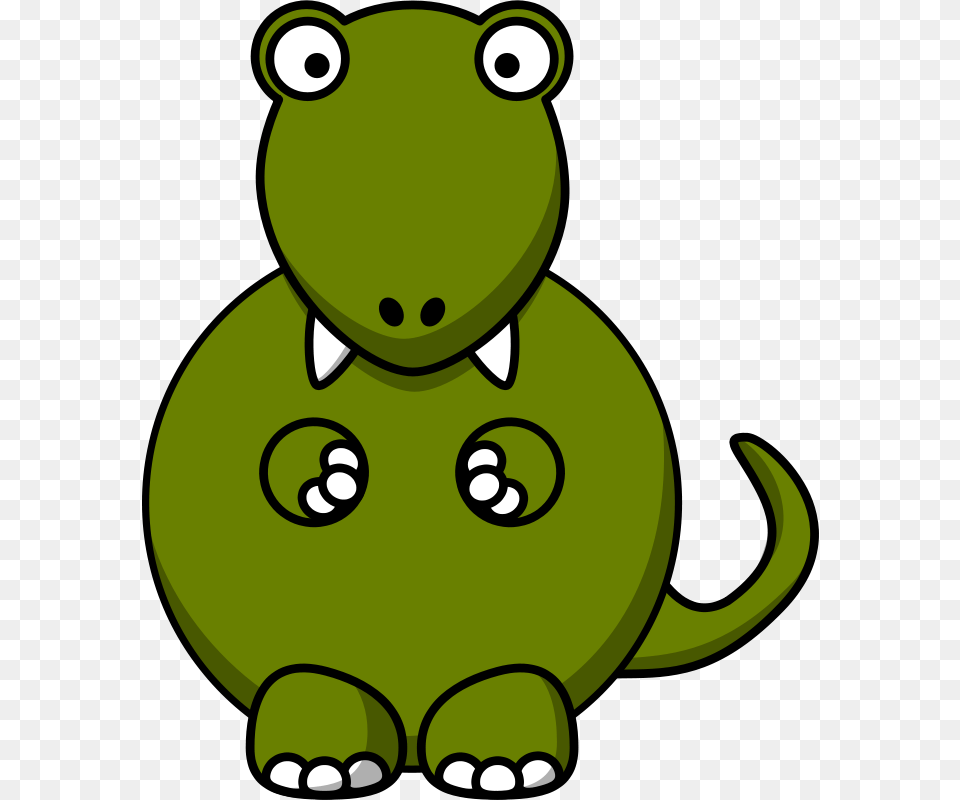 T Rex Clipart, Green, Animal, Wildlife, Bird Png