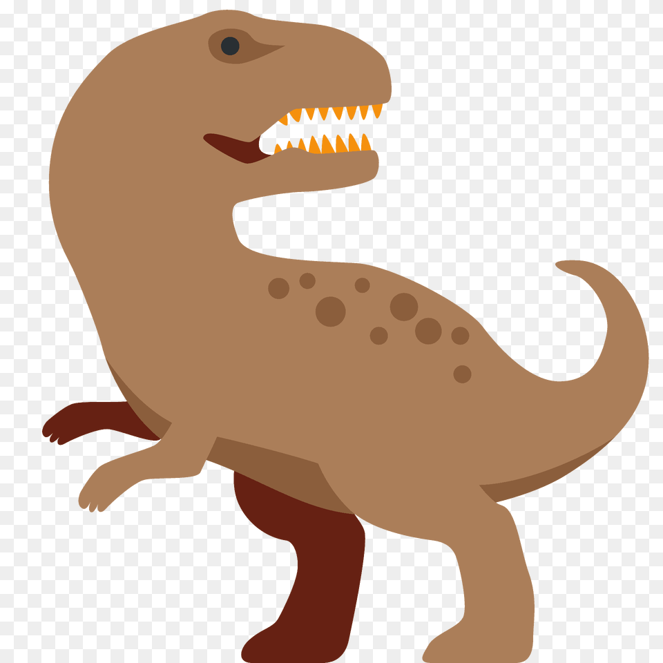 T Rex Emoji Clipart, Animal, Dinosaur, Reptile, T-rex Free Png