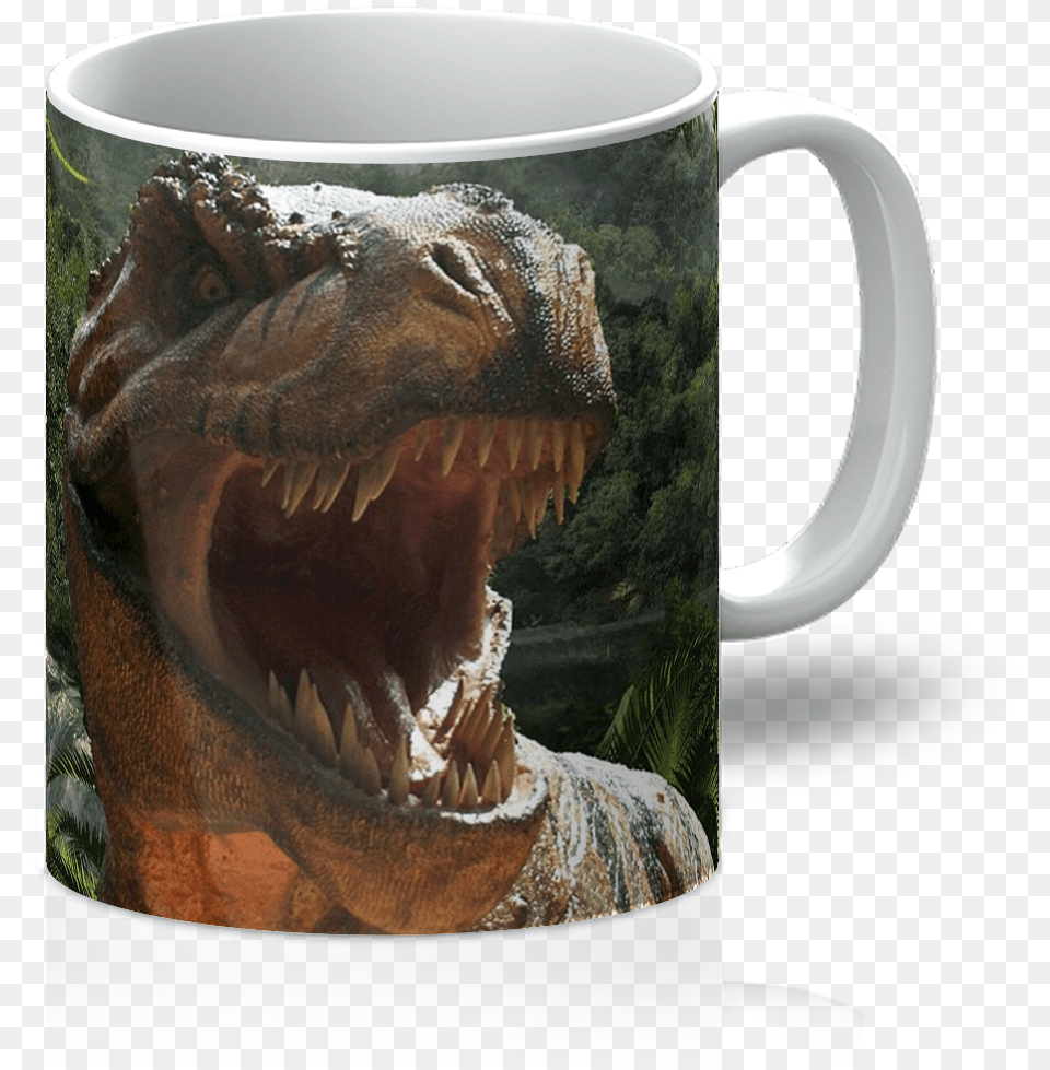 T Rex Forest Run If Ripples Present, Animal, Dinosaur, Reptile, Cup Free Png Download