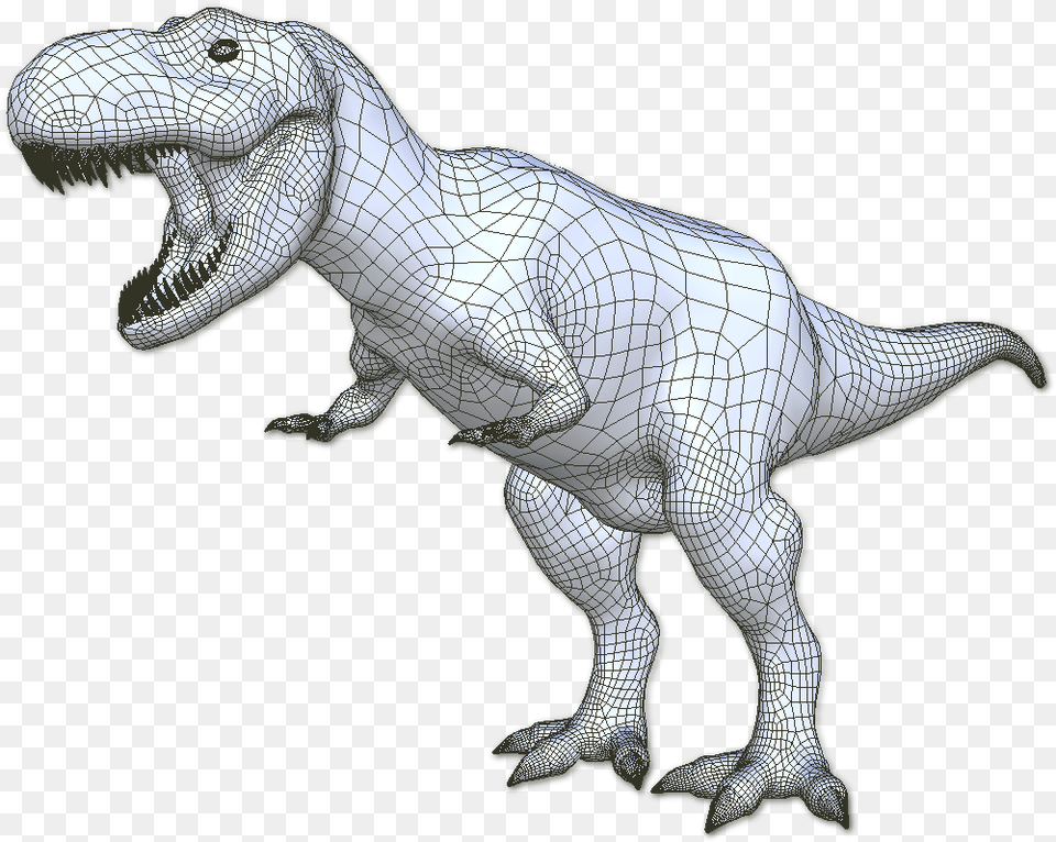 T Rex Mesh Cfd, Animal, Dinosaur, Reptile, T-rex Free Png Download