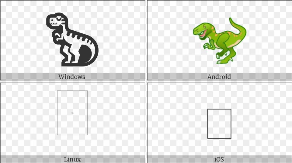 T Rex On Various Operating Systems Iguana, Animal, Dinosaur, Reptile, Baby Free Transparent Png