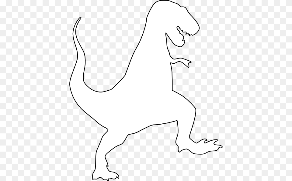 T Rex Silhouette Clip Art, Animal, Dinosaur, Reptile, T-rex Free Transparent Png