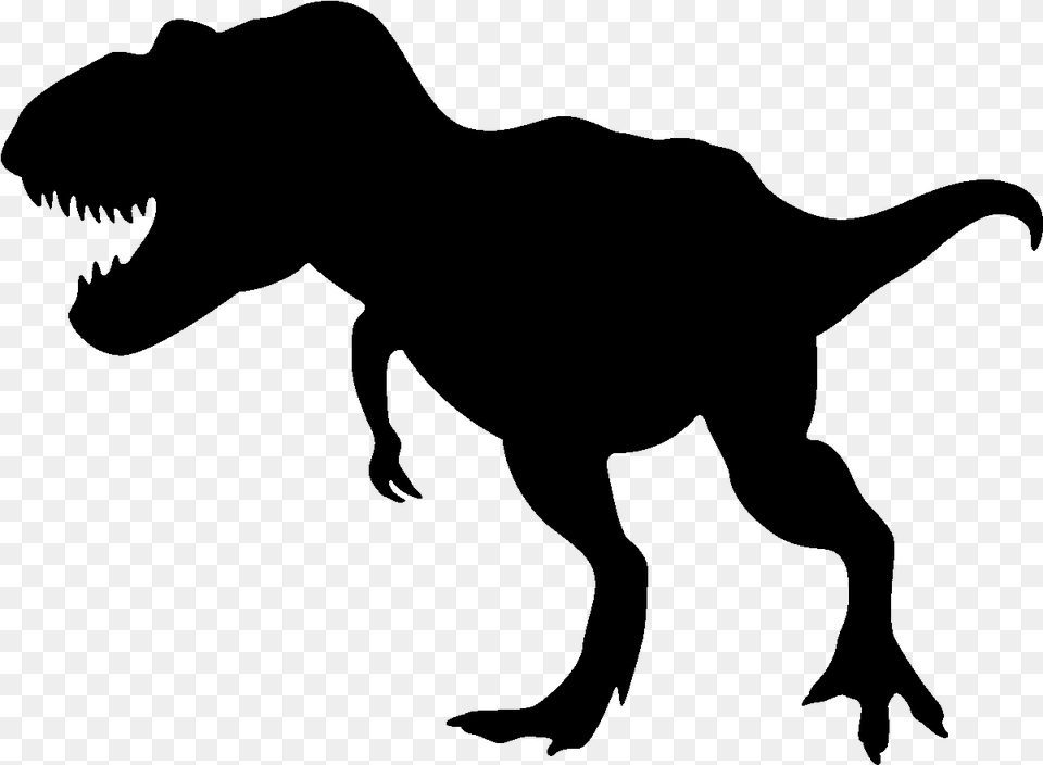 T Rex Silhouette Pixshark Com Images Galleries Jurassic Park T Rex Silhouette, Gray Png