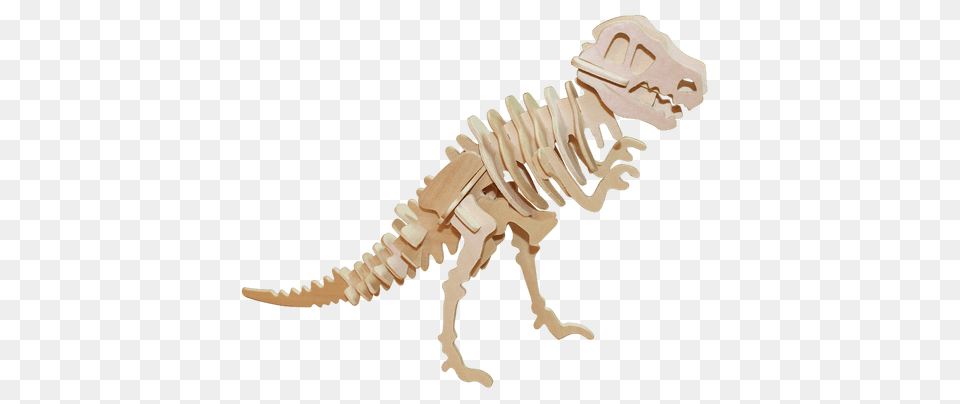 T Rex Skelet Wooden Puzzle, Animal, Dinosaur, Reptile Png