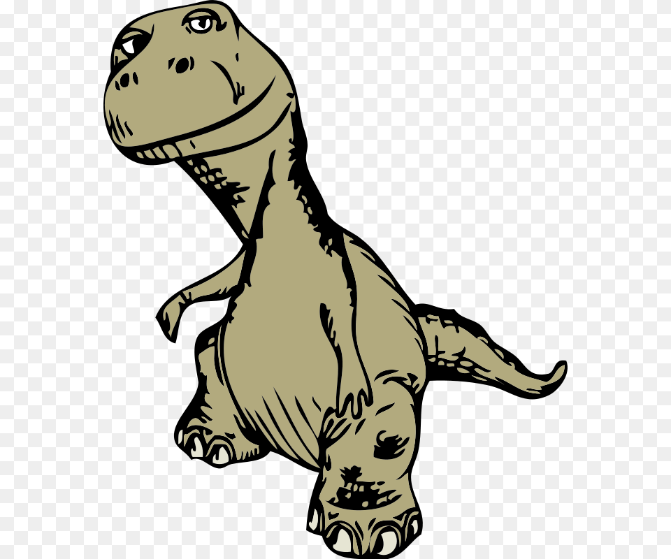 T Rex Sketch Clip Art, Adult, Reptile, Person, Woman Free Png Download