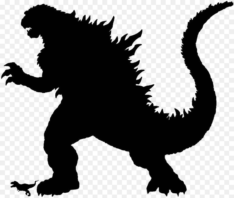 T Rex Vs Godzilla Black Maria Pacific Rim, Animal, Dinosaur, Reptile, Person Free Png Download