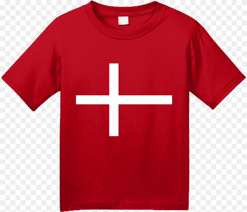 T Shirt, Clothing, Cross, Symbol, T-shirt Png Image