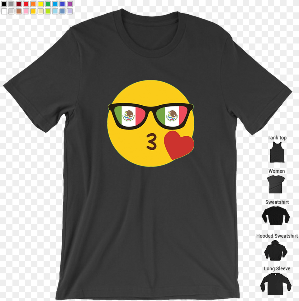 T Shirt, Clothing, T-shirt, Accessories, Glasses Png