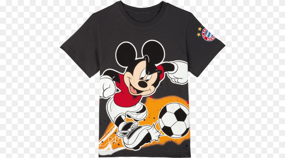 T Shirt Baby Disney Mickey Mouse T Shirt Disney, Ball, Sport, Soccer Ball, Soccer Free Transparent Png