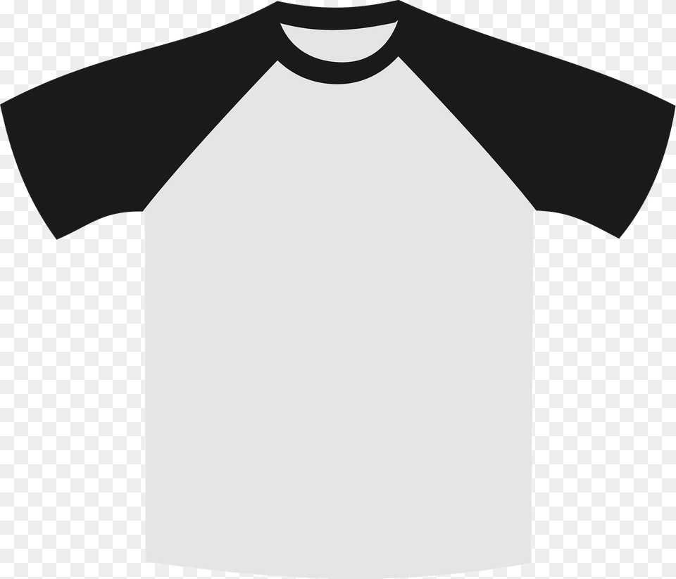 T Shirt Black And White Clipart, Clothing, T-shirt, Undershirt Png