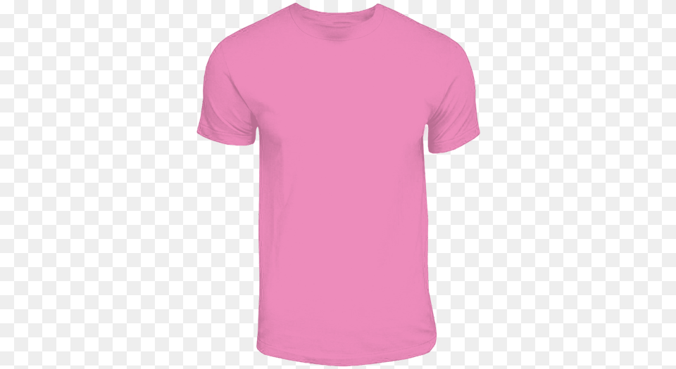 T Shirt Blank Pink T Shirt, Clothing, T-shirt Free Png Download