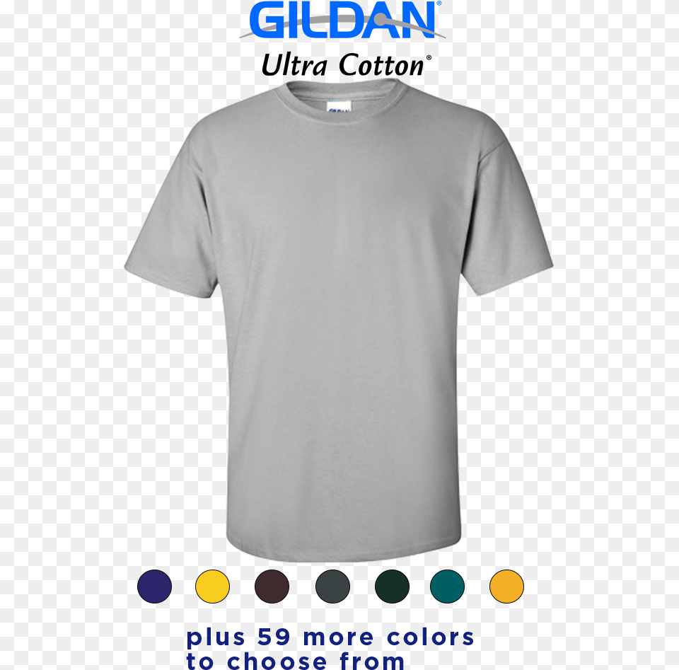 T Shirt By Gildan Active Shirt, Clothing, T-shirt Png