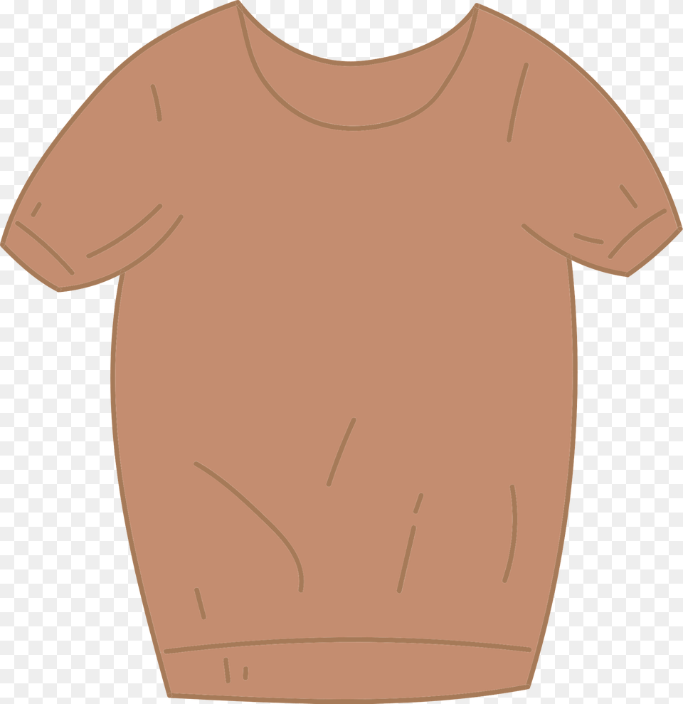 T Shirt Clipart, Clothing, Knitwear, Sweater, Sweatshirt Free Png Download