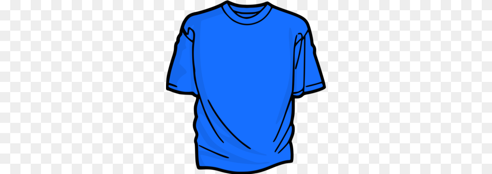 T Shirt Clothing Drawing Silhouette, T-shirt Png Image