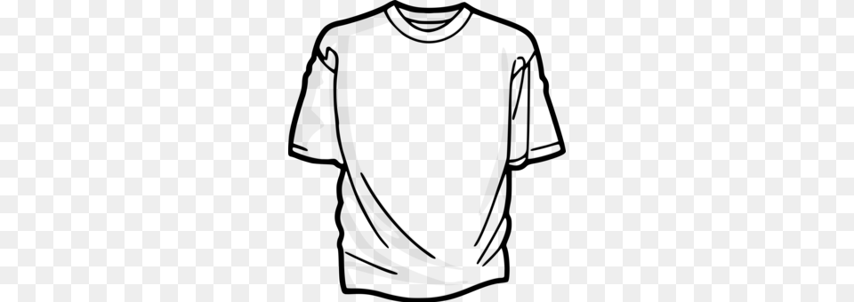 T Shirt Dress Shirt Clothing, Gray Free Png Download