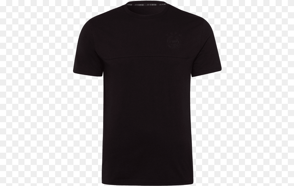 T Shirt Emblem Lifestyle Dark Black T Shirt, Clothing, T-shirt Free Png